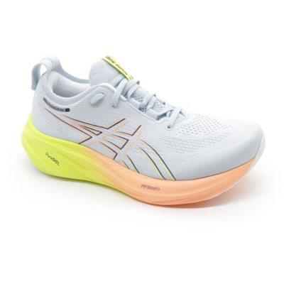 Tenis Asics Gel Masculino Cinza/Laranja - 282720