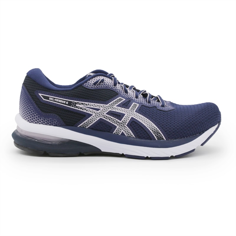 Tenis Asics Gel Nagoya 6 Feminino Marinho/Prata - 280896