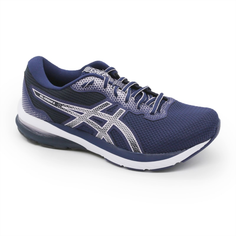 Tenis Asics Gel Nagoya 6 Feminino Marinho/Prata - 280896