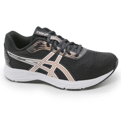 Tenis Asics Raiden 4 Feminino Preto/Branco - 285147