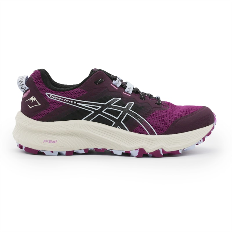 Tenis Asics Trabuco Terra Feminino Rosa/Preto - 280888