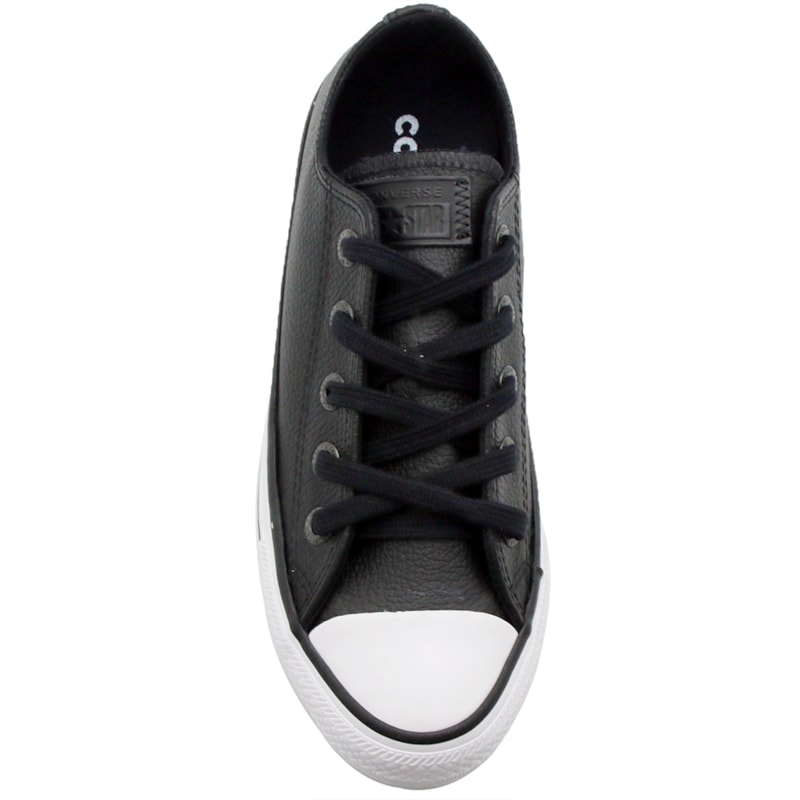 Tenis Casual All Star Leather Preto/Branco - 192096