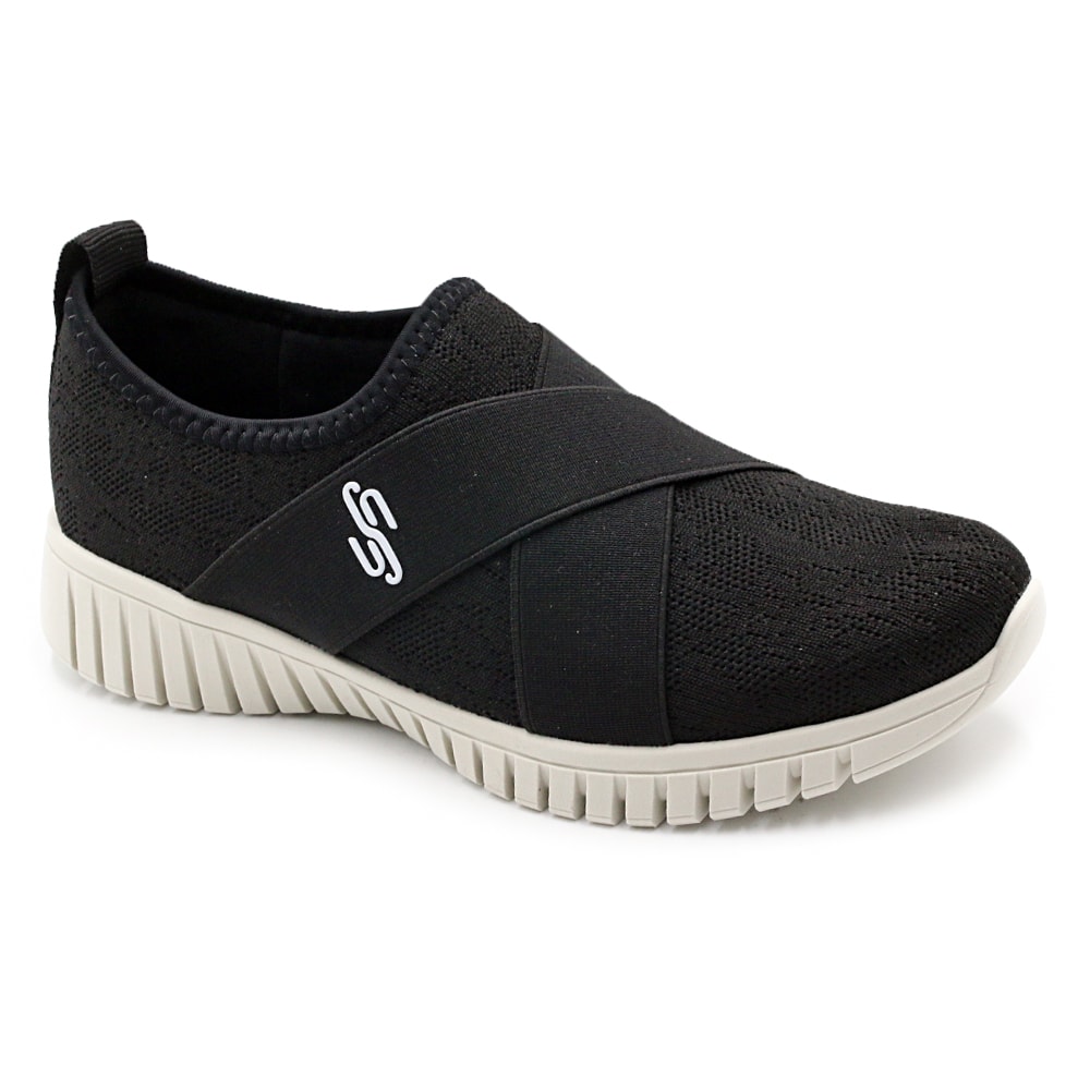 Tenis Casual Feminino Usaflex Preto - 239962 - Anita Shoes