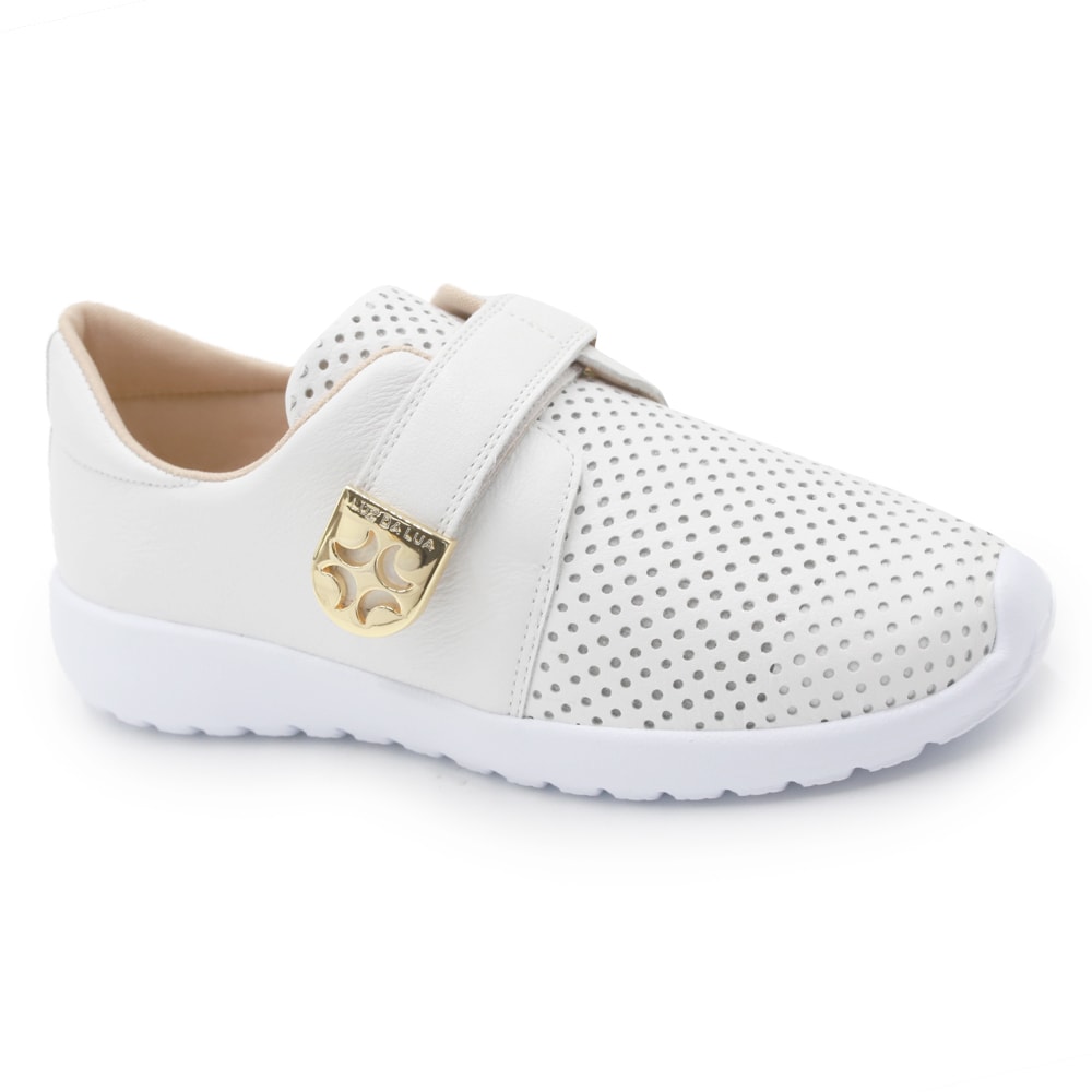 Tênis Casual Luz Da Lua Bianco - 234017 - Anita Shoes