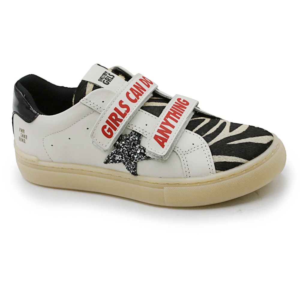 Tenis Casual Shelter Feminino Zebra - 274815 - Anita Shoes
