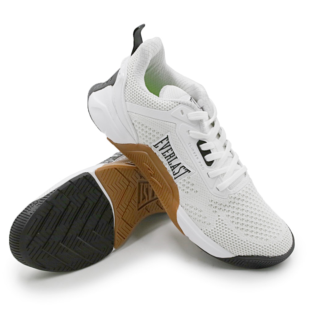 Tenis Everlast Climber Pro Branco/Preto - 267498 - Anita Shoes