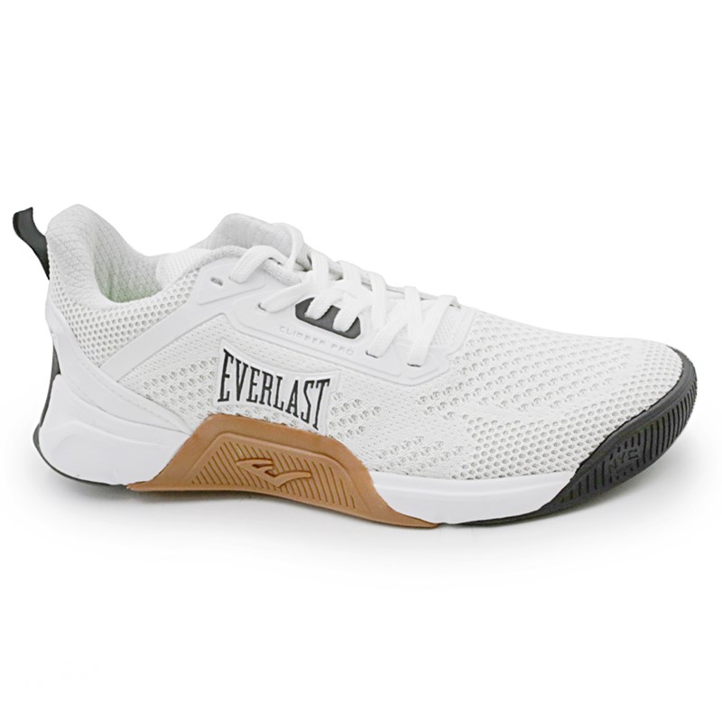 Tenis Everlast Climber Pro Branco/Preto - 267498 - Anita Shoes