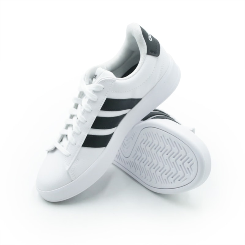 TENIS FEMININO CASUAL ADIDAS GRAND COUR  KJ7815 BRANCO