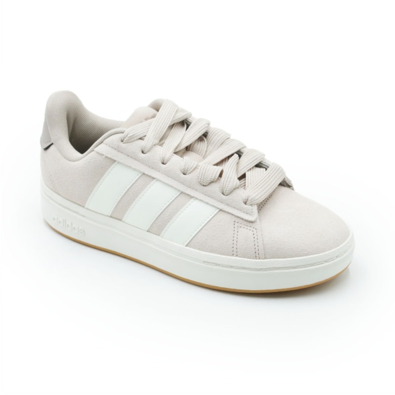 TENIS FEMININO CASUAL ADIDAS GRAND COUR  KJ7834 BEGE
