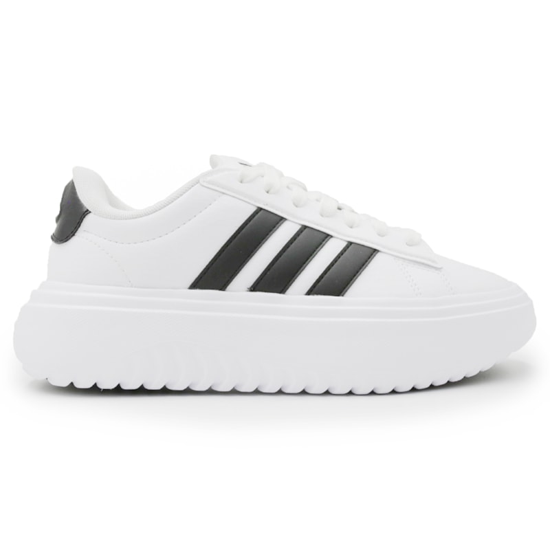 TENIS FEMININO CASUAL ADIDAS GRAND COURT PLATAFORMA IE1092 BCOPTO