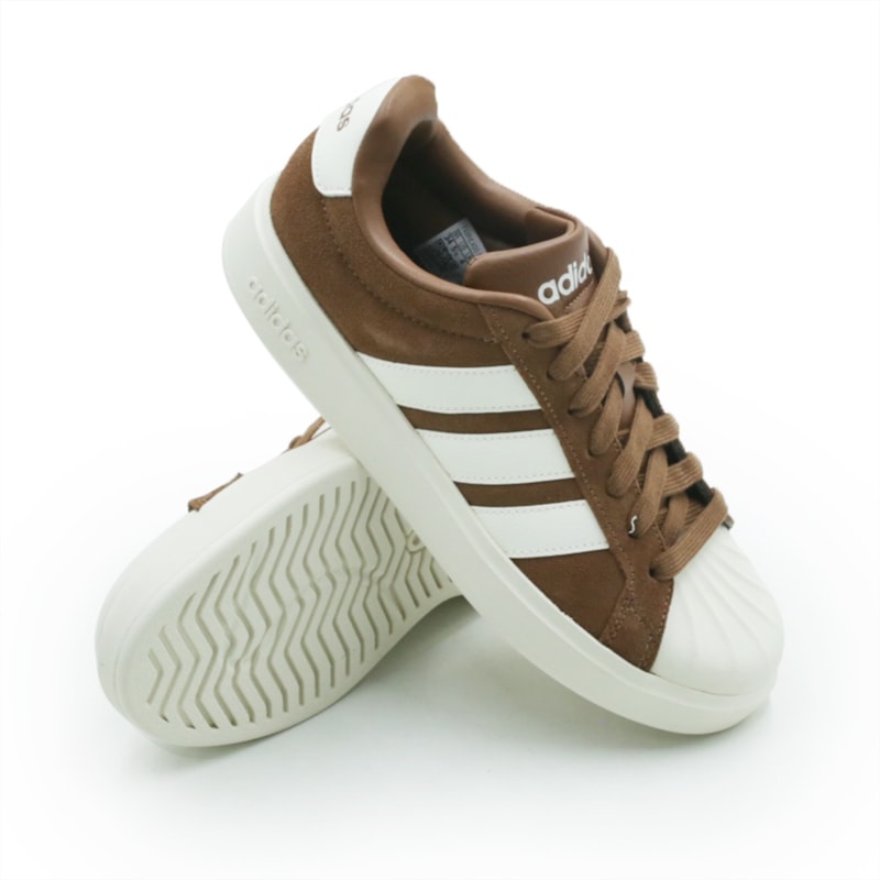 TENIS FEMININO CASUAL ADIDAS STREETALK  KJ4820 MARROM