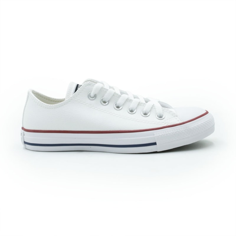 TENIS FEMININO CASUAL ALL STAR CHUCK TAYL CT04500001 BRANCO/VERMELHO/MARINHO