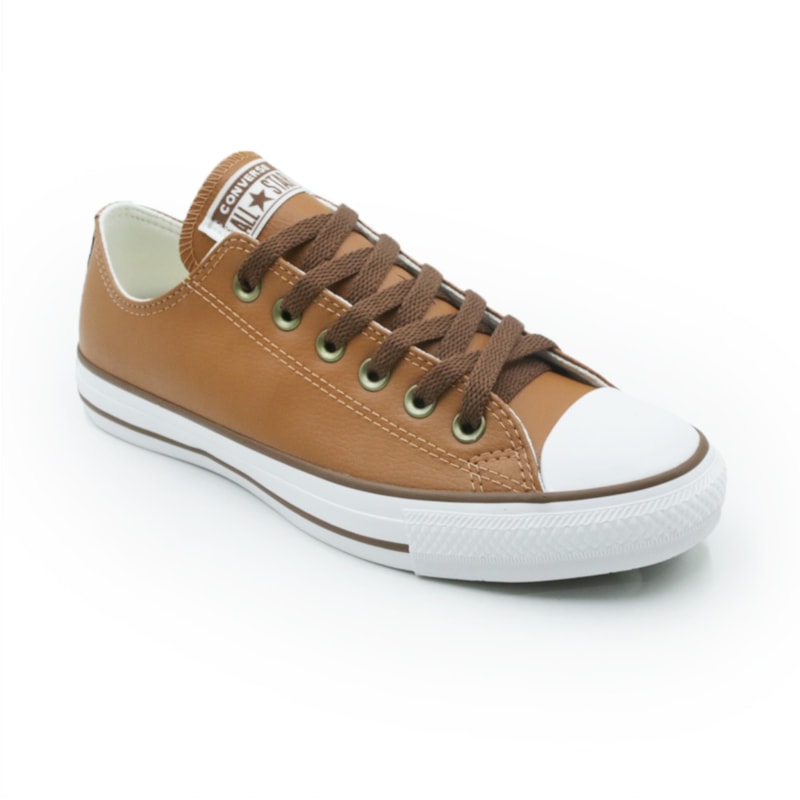 TENIS FEMININO CASUAL ALL STAR  CT04500005 CASCADENOZESMARROMURSOBRANCO