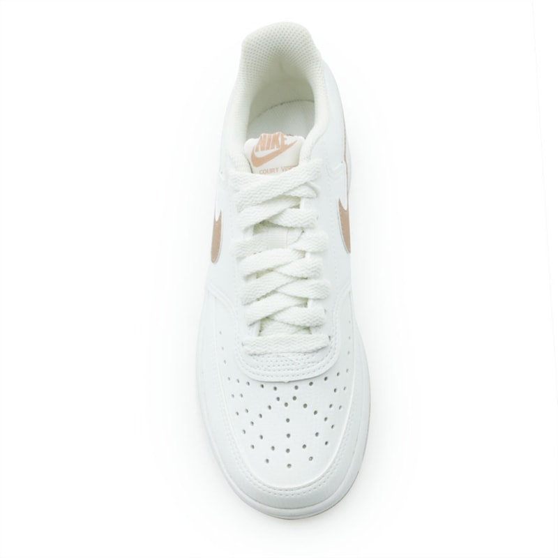 TENIS FEMININO CASUAL NIKE COURT VISI  DH3158 119BRANCO