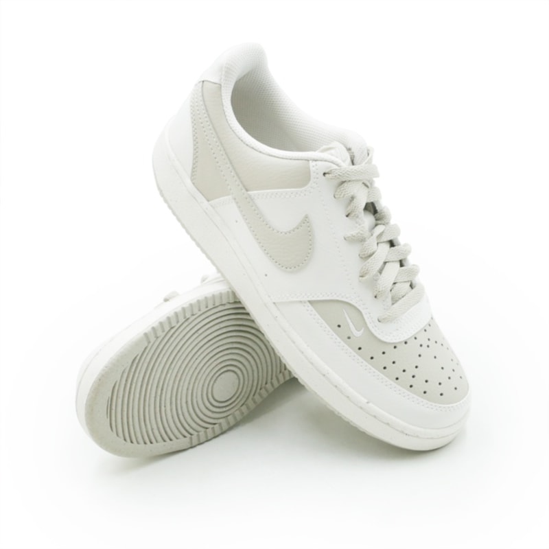 TENIS FEMININO CASUAL NIKE COURT VISI  FV9952-200 MARROM