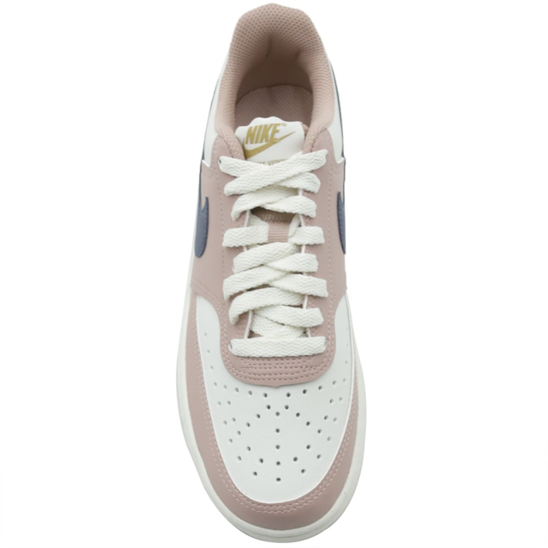 TENIS FEMININO CASUAL NIKE COURT VISION DH3158 606BEGE