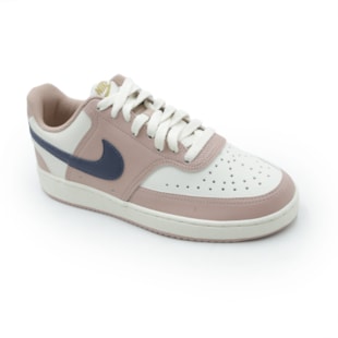 TENIS FEMININO CASUAL NIKE COURT VISION DH3158 606BEGE
