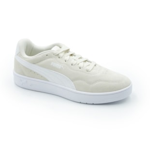 TENIS FEMININO CASUAL PUMA COURT LALL  40073401 BEGEBRANCO