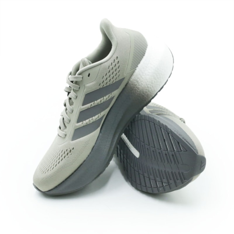 TENIS FEMININO RUNNING ADIDAS BOOST RUN  KJ0964 CINZA