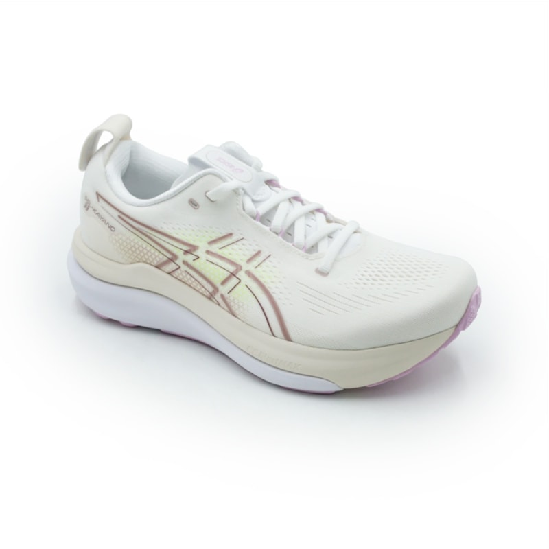 TENIS FEMININO RUNNING ASICS GEL-KAYANO  1012B939P-100 100WHITELILAC