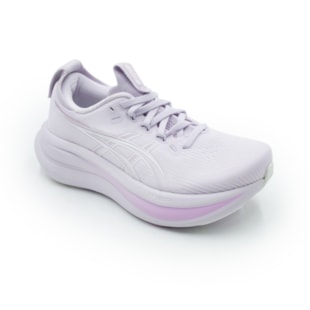 TENIS FEMININO RUNNING ASICS GEL-NIMBUS  1012B899P-502 502DAHLIAWHITE