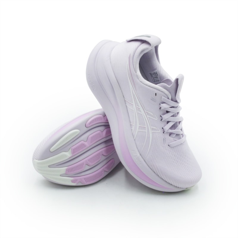 TENIS FEMININO RUNNING ASICS GEL-NIMBUS  1012B899P-502 502DAHLIAWHITE