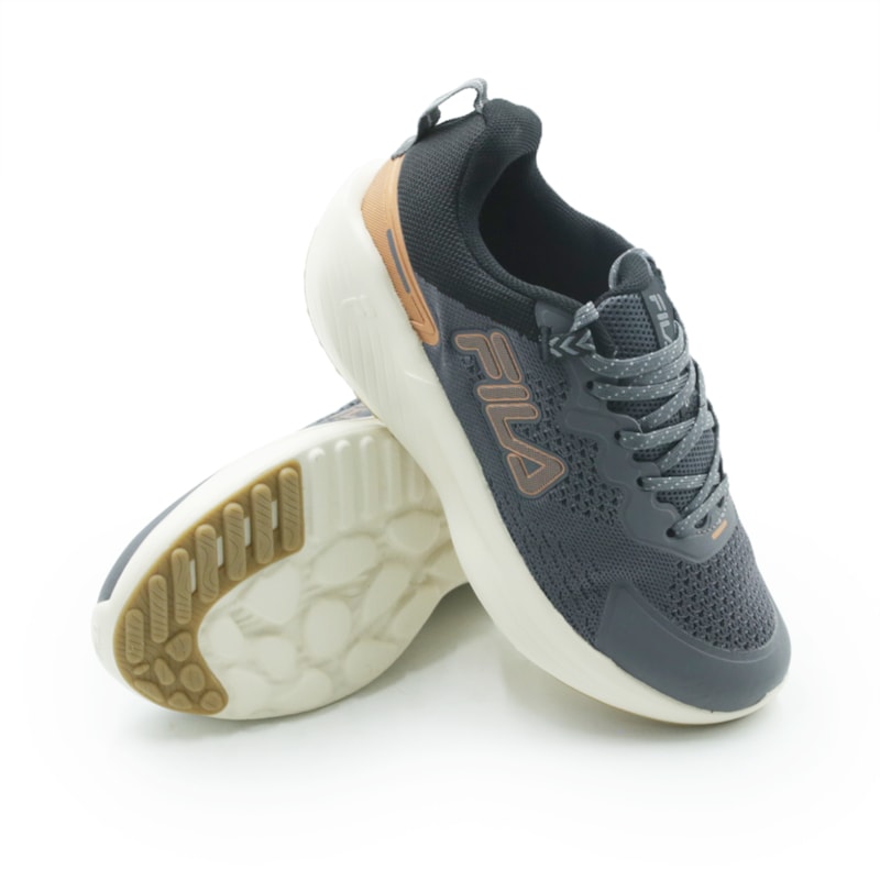TENIS FEMININO RUNNING FILA F02R001726851 ASPHALTBLACK