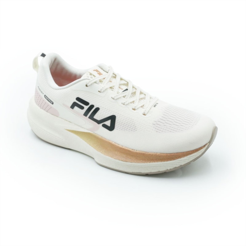 TENIS FEMININO RUNNING FILA RACER FAST  F02R00171 7436BEGE
