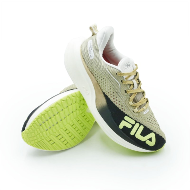 TENIS FEMININO RUNNING FILA RACER SPEE  F02R00154 7537DOURADO