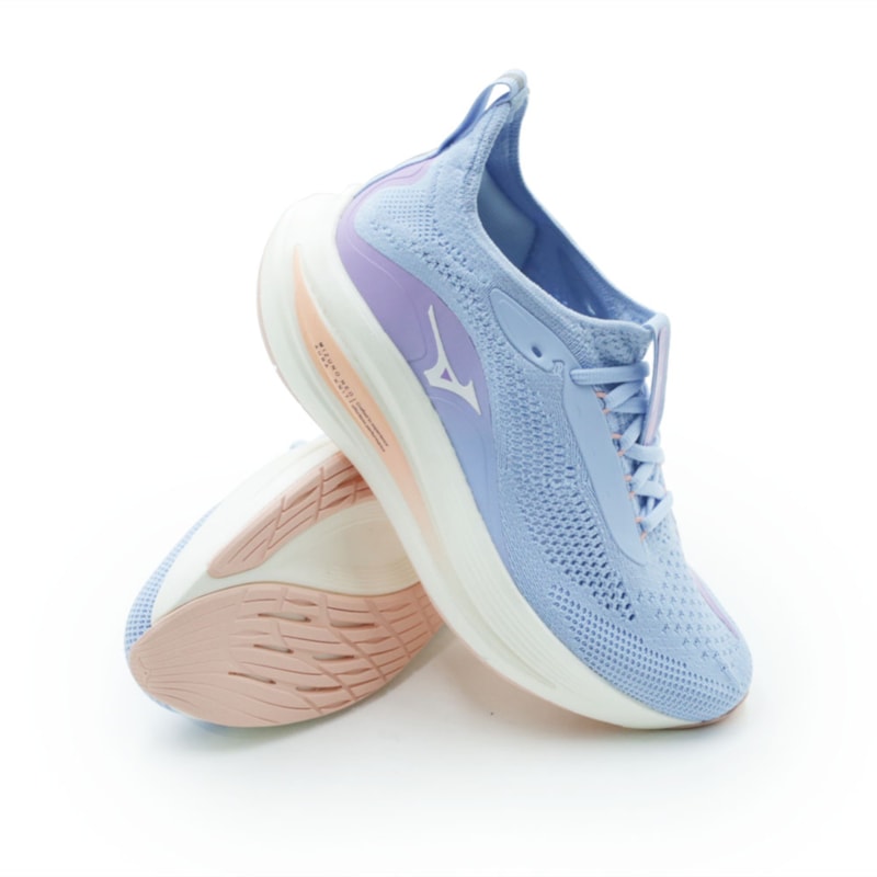 TENIS FEMININO RUNNING MIZUNO NEO AURA K  101114114 AZCLAR