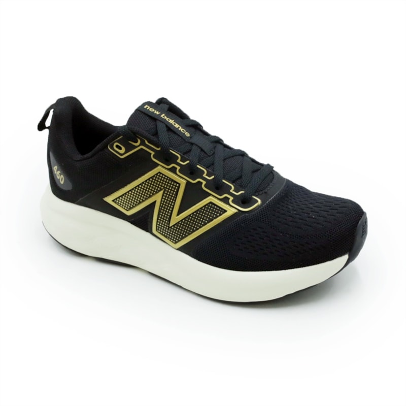 TENIS FEMININO RUNNING NEW BALANCE 460  W4608X5 PRETOOURO