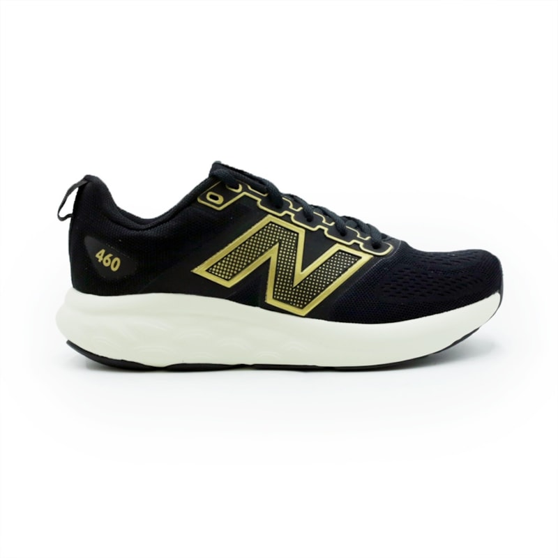 TENIS FEMININO RUNNING NEW BALANCE 460  W4608X5 PRETOOURO