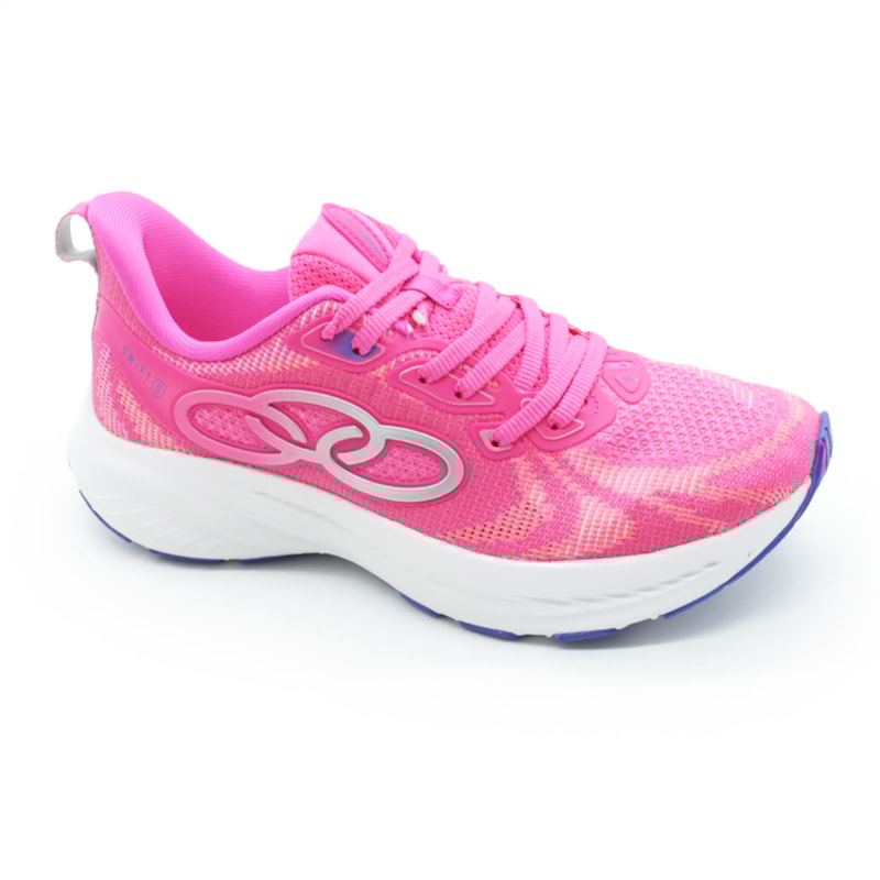 TENIS FEMININO RUNNING OLYMPIKUS 43559375 AZALEIA