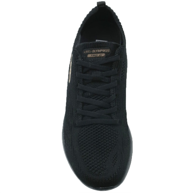 TENIS FEMININO RUNNING OLYMPIKUS 749 F PRETO