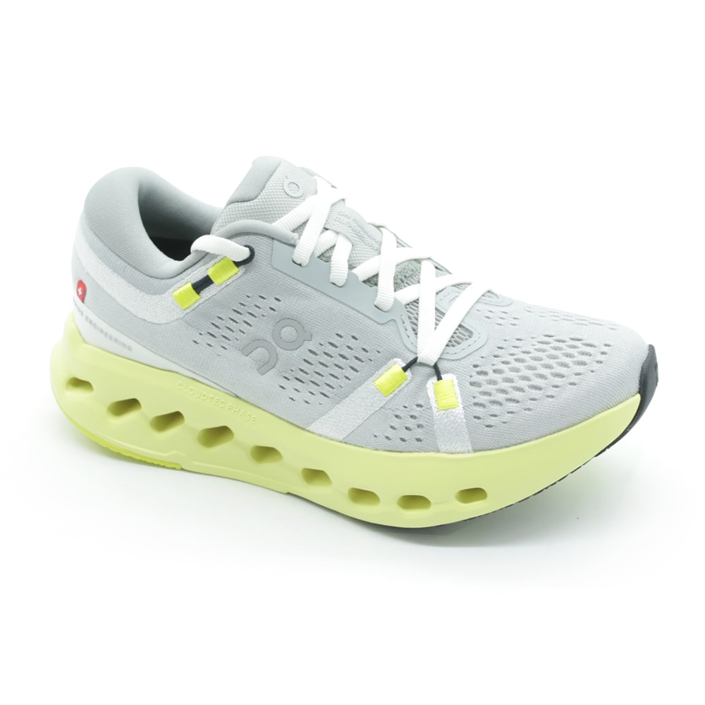 Tenis On Running Cloud Feminino Verde/Prata - 278201 - Anita