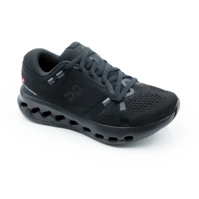 TENIS FEMININO RUNNING ON RUNNING CLOUDSURFER 2 W 3WF10101043 PRETO.