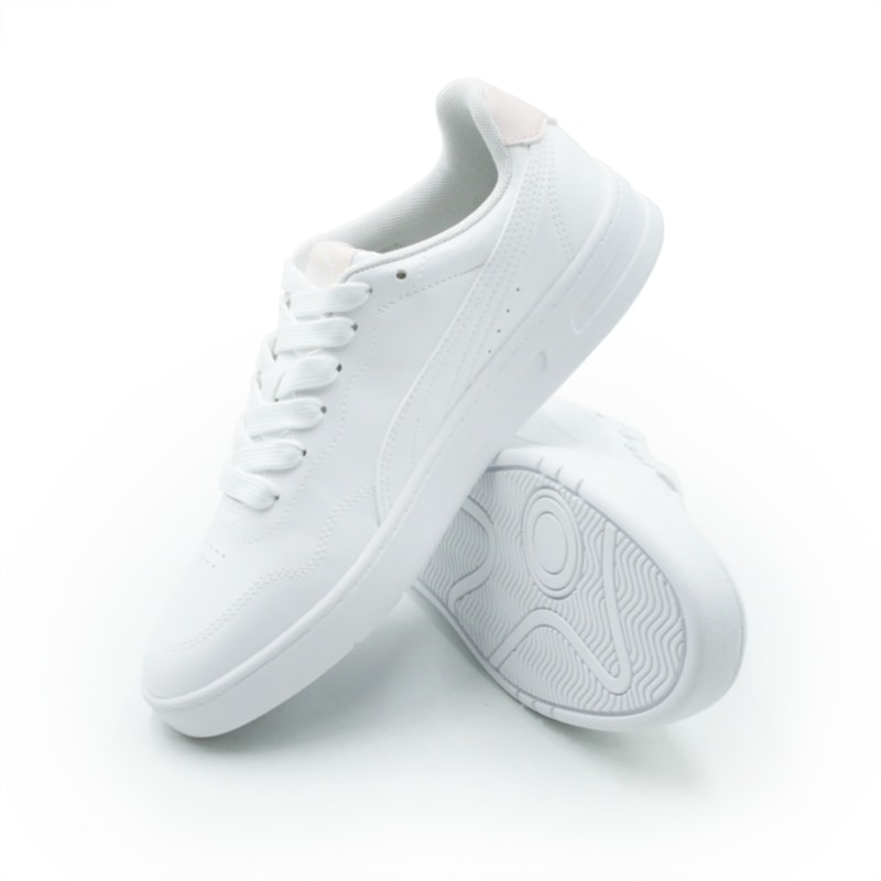 TENIS FEMININO RUNNING PUMA COURT LALL  40443952 52WHITEROSEWATER