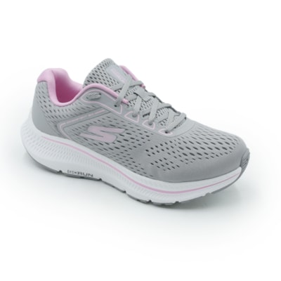 TENIS FEMININO RUNNING SKECHERS  128607BR CZAPNK