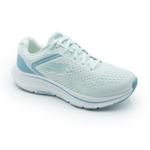 TENIS FEMININO RUNNING SKECHERS  128607BR MENTA.