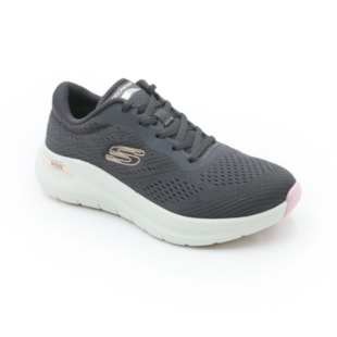 TENIS FEMININO RUNNING SKECHERS  150051BR PEW