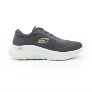 TENIS FEMININO RUNNING SKECHERS  150051BR PEW