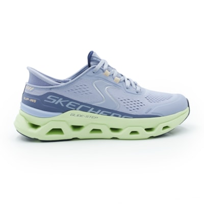 TENIS FEMININO RUNNING SKECHERS  150510 AZLVDE