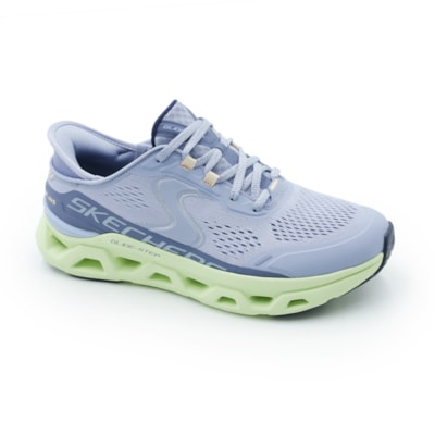 TENIS FEMININO RUNNING SKECHERS  150510 AZLVDE