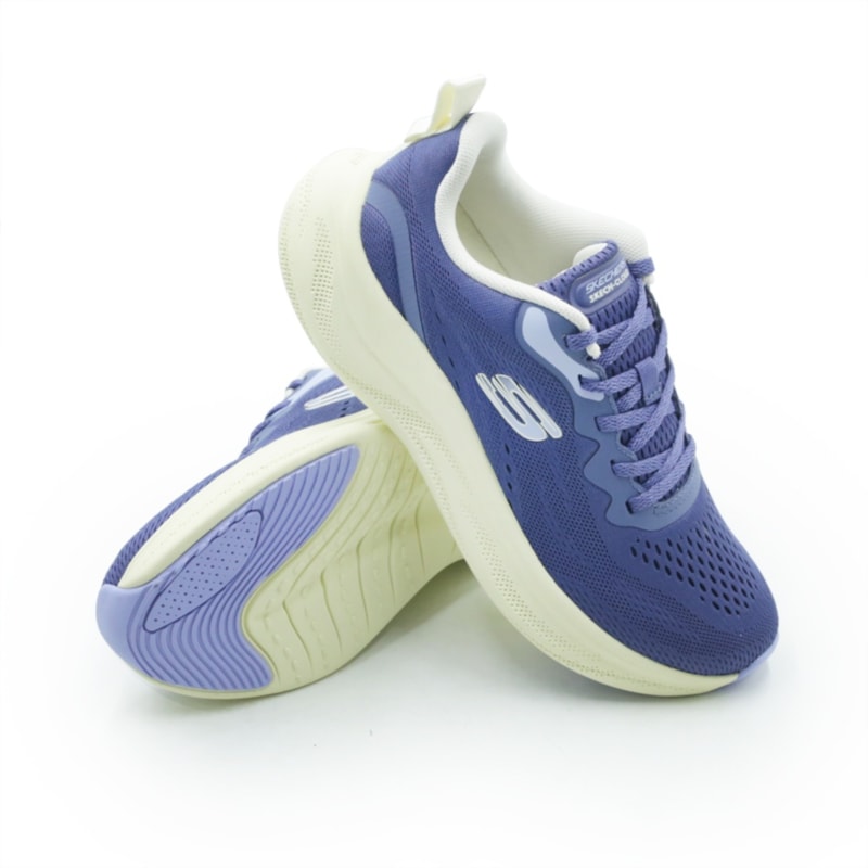 TENIS FEMININO RUNNING SKECHERS 150561BR NVMT