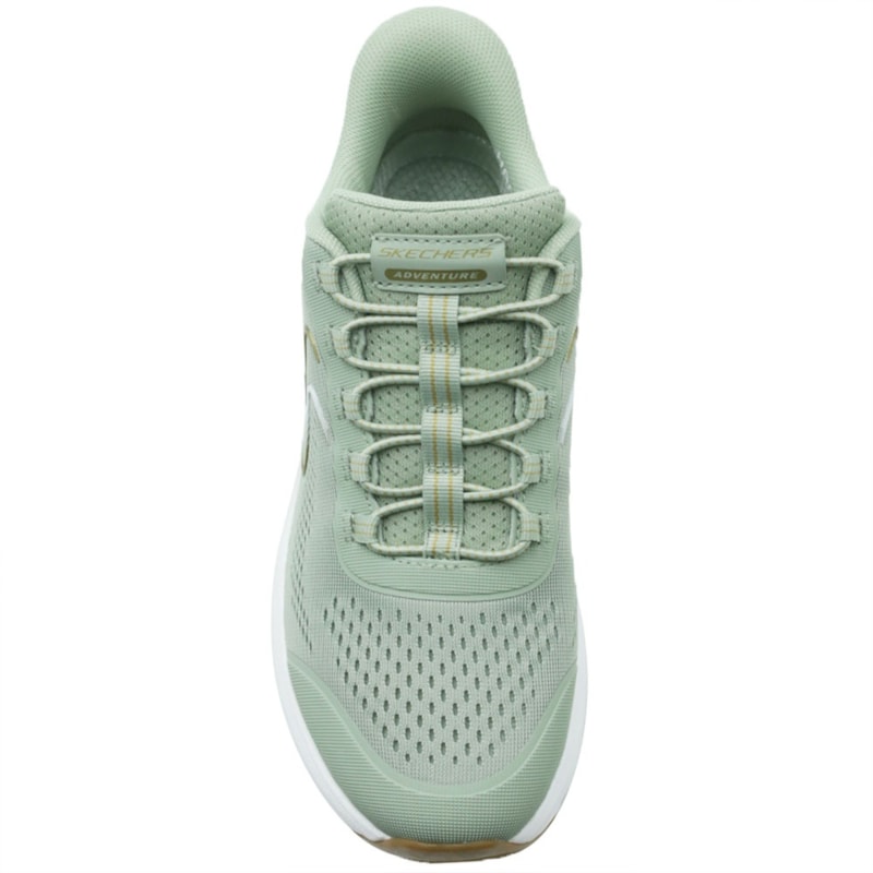 TENIS FEMININO RUNNING SKECHERS  180272 SAGE
