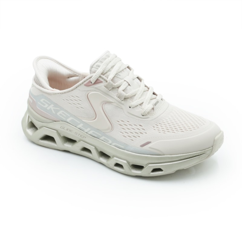 TENIS FEMININO RUNNING SKECHERS GLIDE-STEP  150514 NTGD