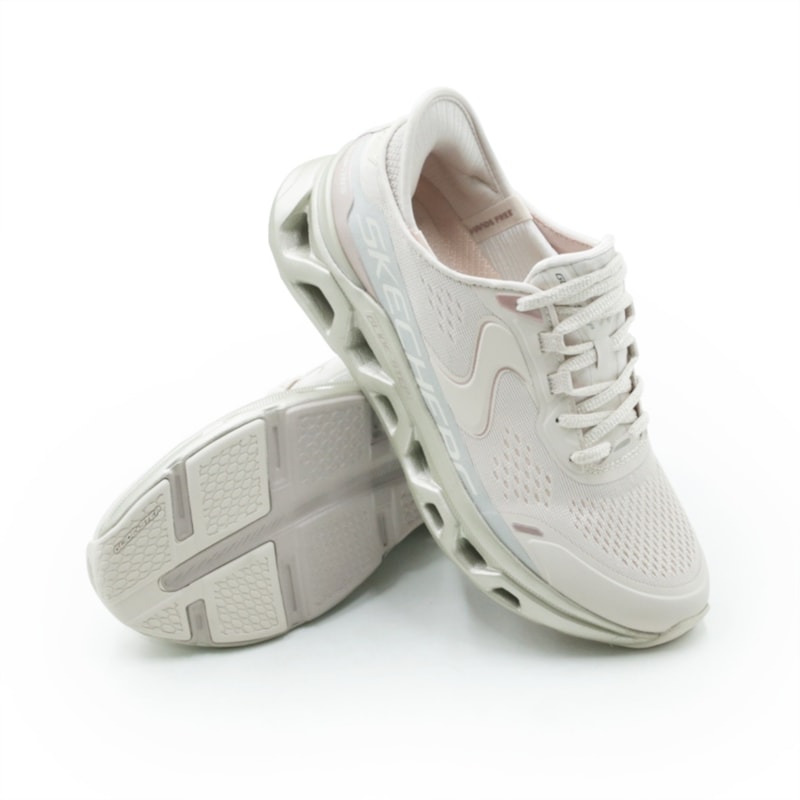 TENIS FEMININO RUNNING SKECHERS GLIDE-STEP  150514 NTGD