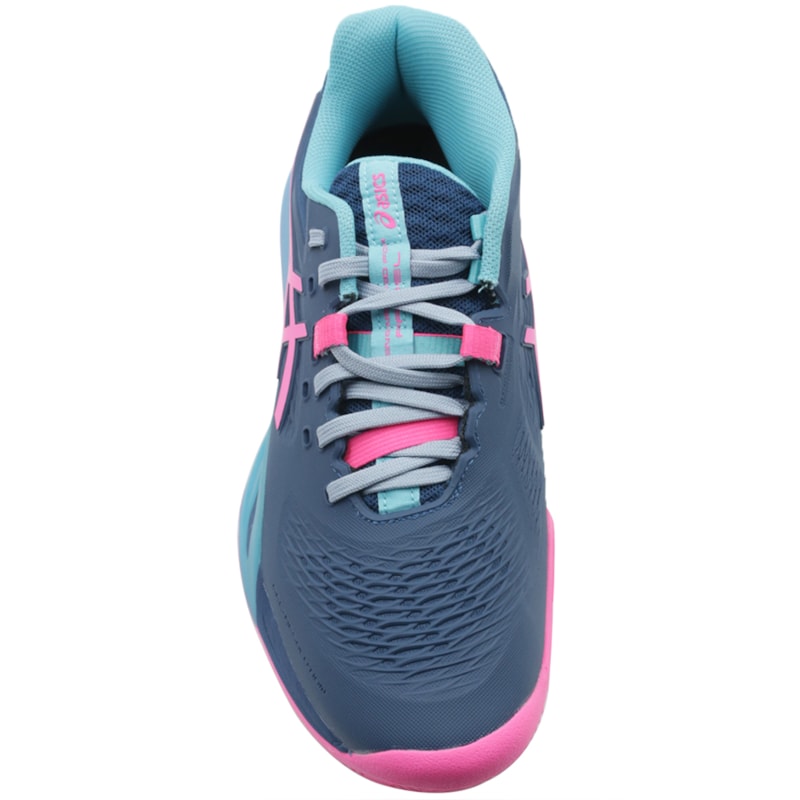 TENIS FEMININO TEAM SPORTS ASICS  1041A492400 AZLPNK
