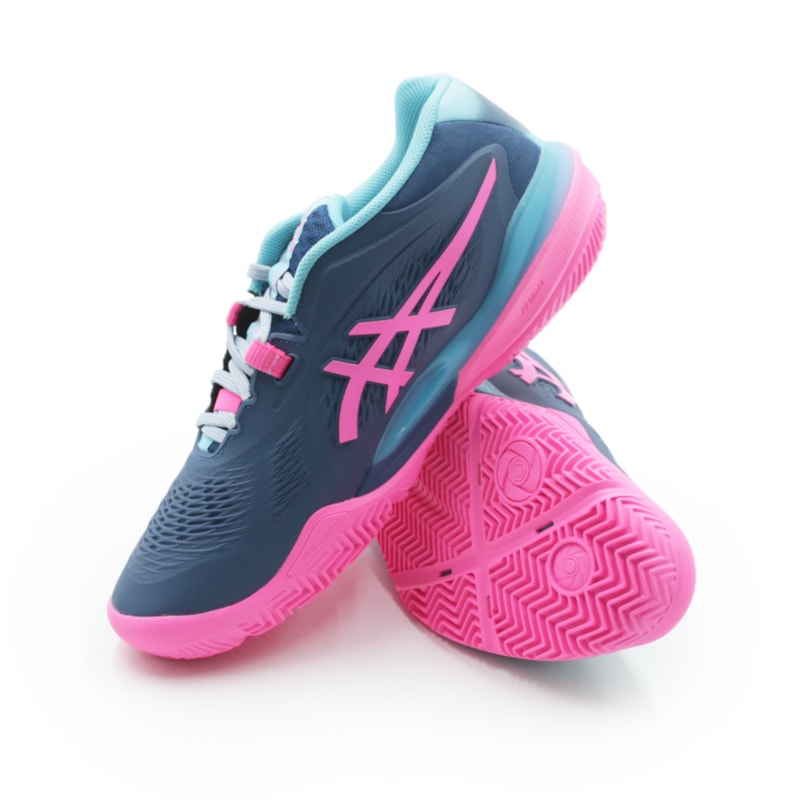 TENIS FEMININO TEAM SPORTS ASICS  1041A492400 AZLPNK
