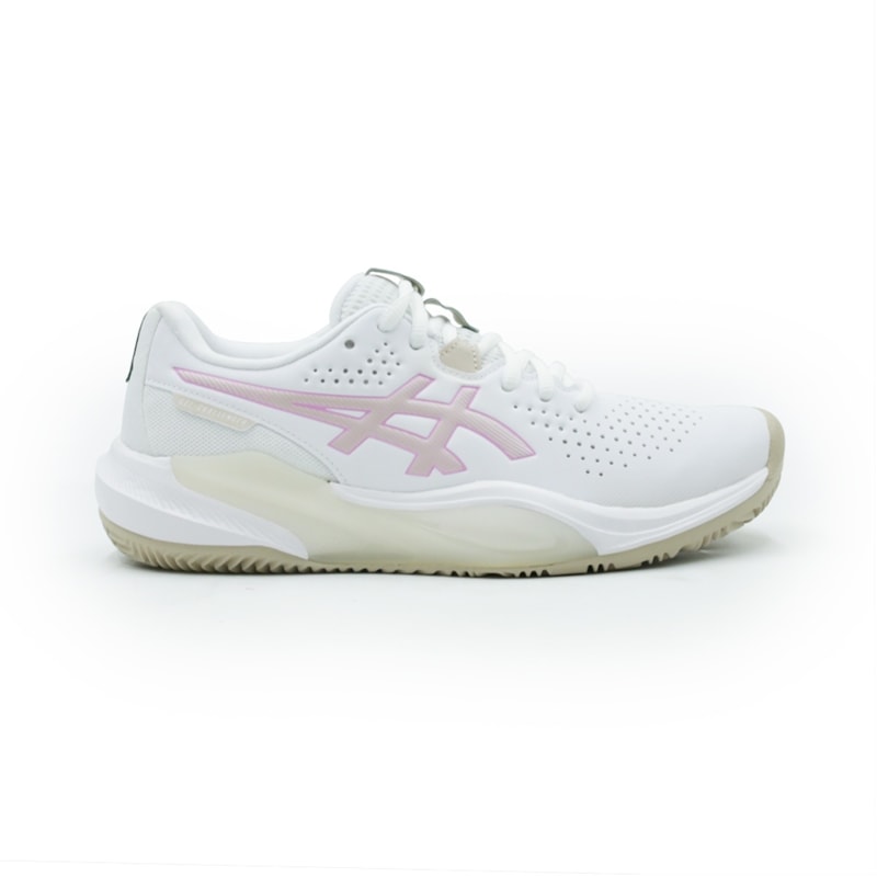 TENIS FEMININO TEAM SPORTS ASICS GEL-CHALLE  1042A296P-102 102WHITEBUBBLEGUM